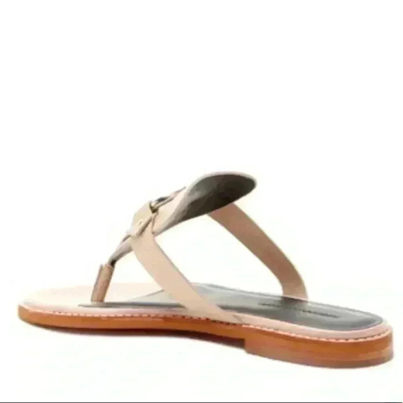 NWT REBECCA MINKOFF Nude Sheena Thong Sandal - Picture 3 of 3